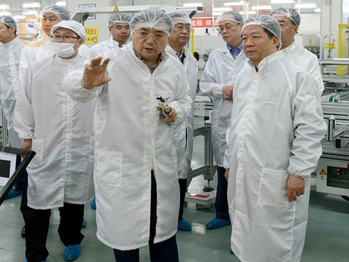 2016年6月4日遼寧省委書記、省人大常委會(huì)主任（時(shí)任遼寧省省長(zhǎng)）陳求發(fā)同志蒞臨公司視察